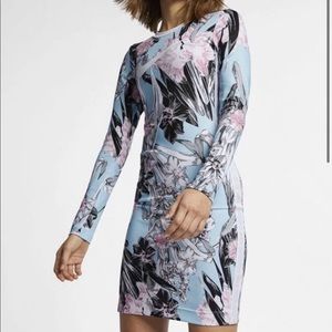 Nike Floral body-con dress size large